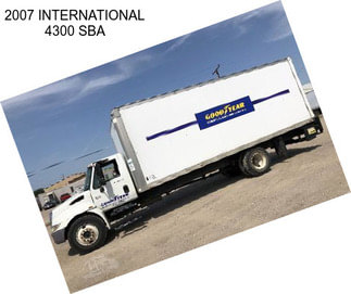 2007 INTERNATIONAL 4300 SBA