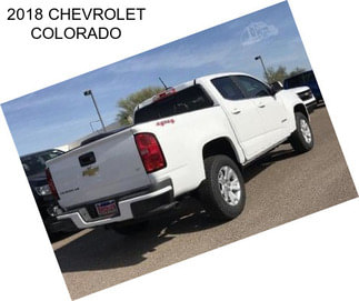 2018 CHEVROLET COLORADO