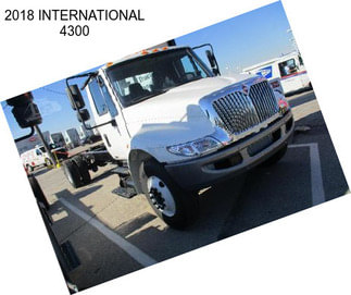 2018 INTERNATIONAL 4300