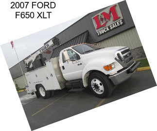 2007 FORD F650 XLT