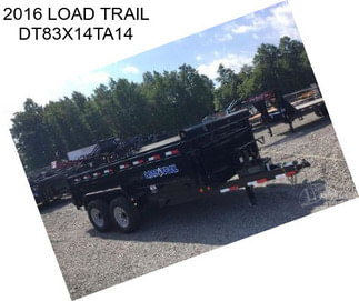 2016 LOAD TRAIL DT83X14TA14