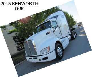 2013 KENWORTH T660