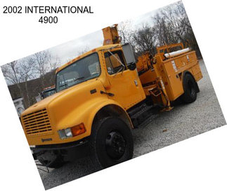 2002 INTERNATIONAL 4900