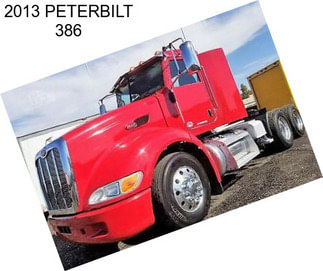 2013 PETERBILT 386