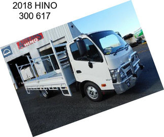 2018 HINO 300 617