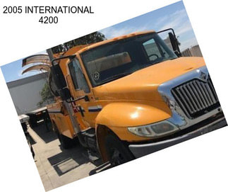 2005 INTERNATIONAL 4200