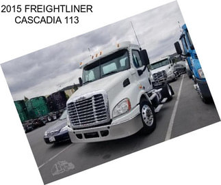 2015 FREIGHTLINER CASCADIA 113