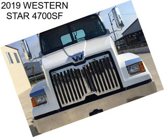 2019 WESTERN STAR 4700SF