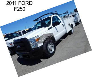 2011 FORD F250