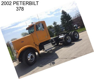 2002 PETERBILT 378