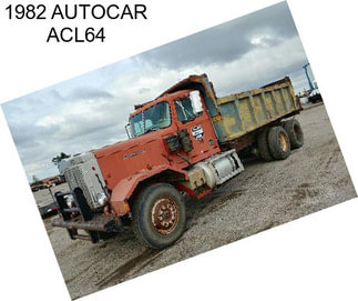 1982 AUTOCAR ACL64