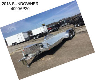 2018 SUNDOWNER 4000AP20