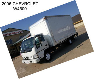 2006 CHEVROLET W4500