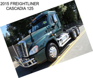 2015 FREIGHTLINER CASCADIA 125