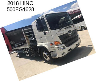 2018 HINO 500FG1628