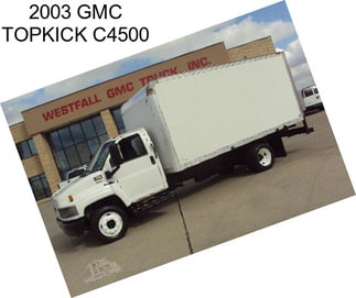 2003 GMC TOPKICK C4500