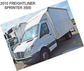 2010 FREIGHTLINER SPRINTER 3500