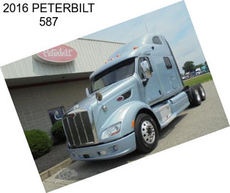 2016 PETERBILT 587