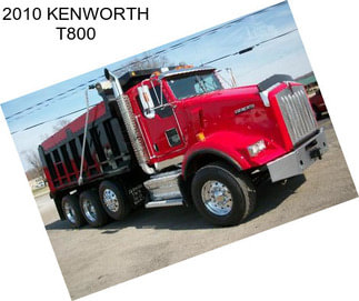2010 KENWORTH T800