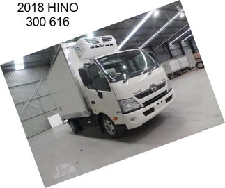 2018 HINO 300 616