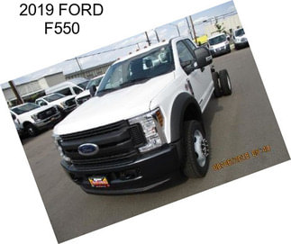 2019 FORD F550