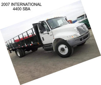 2007 INTERNATIONAL 4400 SBA