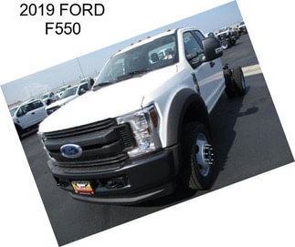 2019 FORD F550