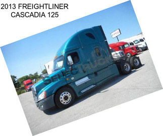 2013 FREIGHTLINER CASCADIA 125