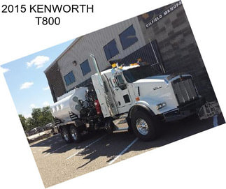 2015 KENWORTH T800