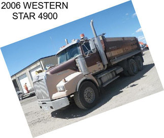 2006 WESTERN STAR 4900