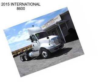 2015 INTERNATIONAL 8600