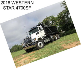 2018 WESTERN STAR 4700SF