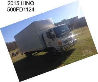 2015 HINO 500FD1124