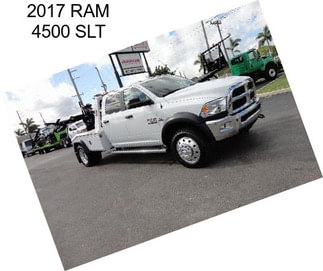 2017 RAM 4500 SLT