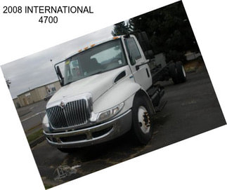 2008 INTERNATIONAL 4700