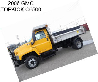 2006 GMC TOPKICK C6500