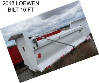 2018 LOEWEN BILT 16 FT