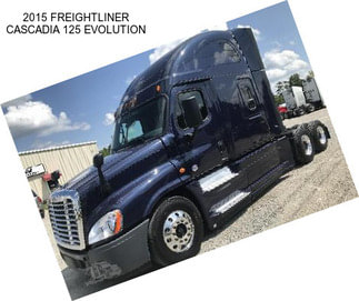 2015 FREIGHTLINER CASCADIA 125 EVOLUTION