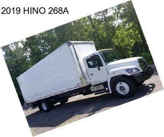 2019 HINO 268A