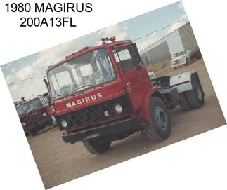 1980 MAGIRUS 200A13FL
