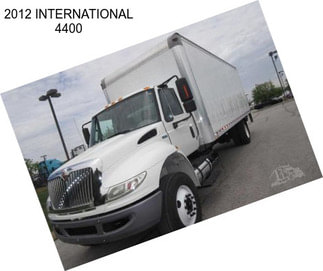 2012 INTERNATIONAL 4400