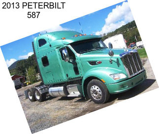 2013 PETERBILT 587