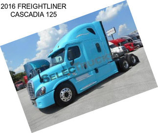 2016 FREIGHTLINER CASCADIA 125