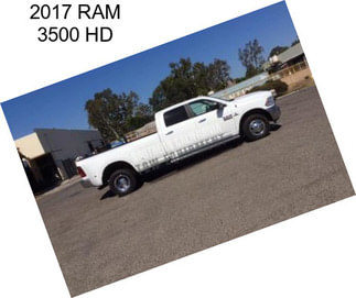 2017 RAM 3500 HD