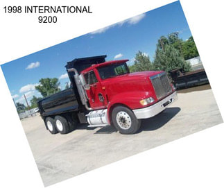 1998 INTERNATIONAL 9200