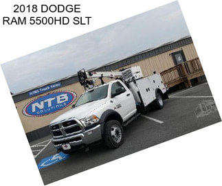 2018 DODGE RAM 5500HD SLT