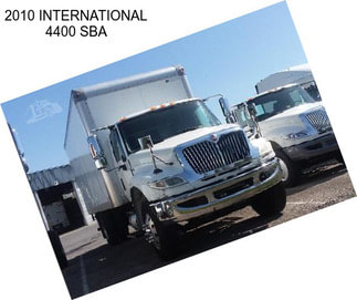 2010 INTERNATIONAL 4400 SBA