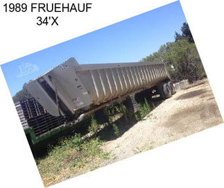 1989 FRUEHAUF 34\'X