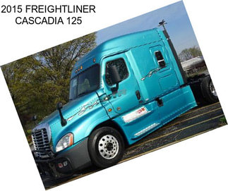 2015 FREIGHTLINER CASCADIA 125