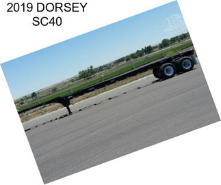 2019 DORSEY SC40